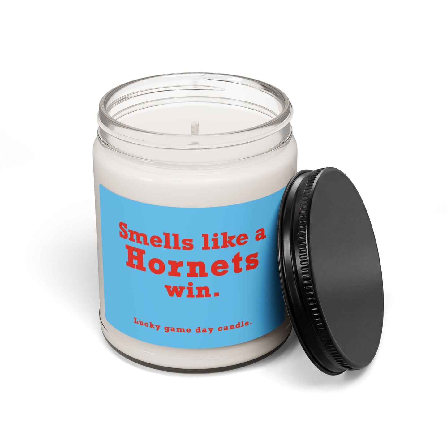 Delaware State - "Smells like a Hornets win" scented candle (9 oz)