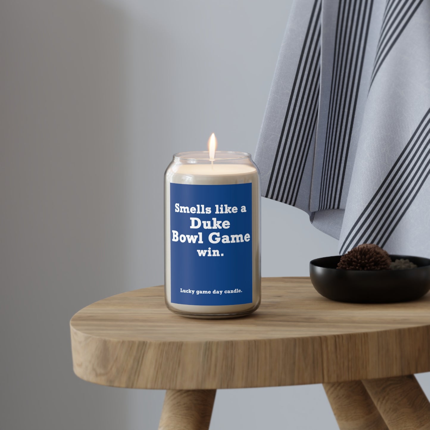 Duke Bowl Game - "Smells like a Duke Bowl Game win" scented candle (13.75 oz)