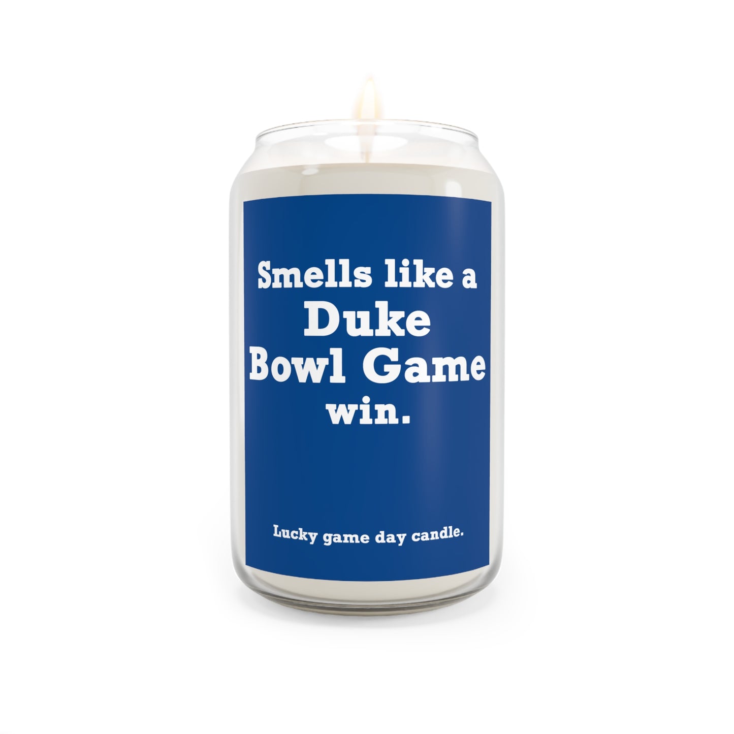 Duke Bowl Game - "Smells like a Duke Bowl Game win" scented candle (13.75 oz)