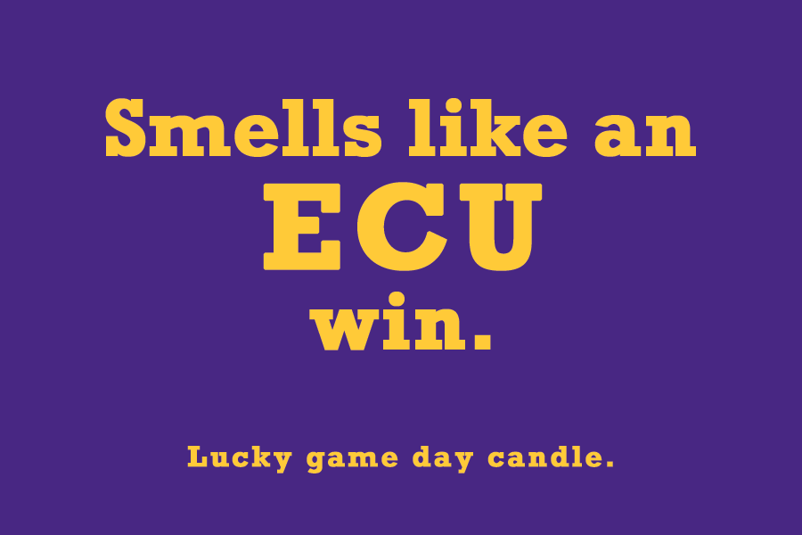 East Carolina - "Smells like an ECU win" scented candle (9 oz)