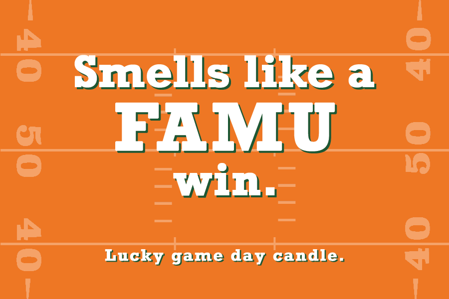 Florida A&M Football - "Smells like a FAMU win" scented candle (9 oz)