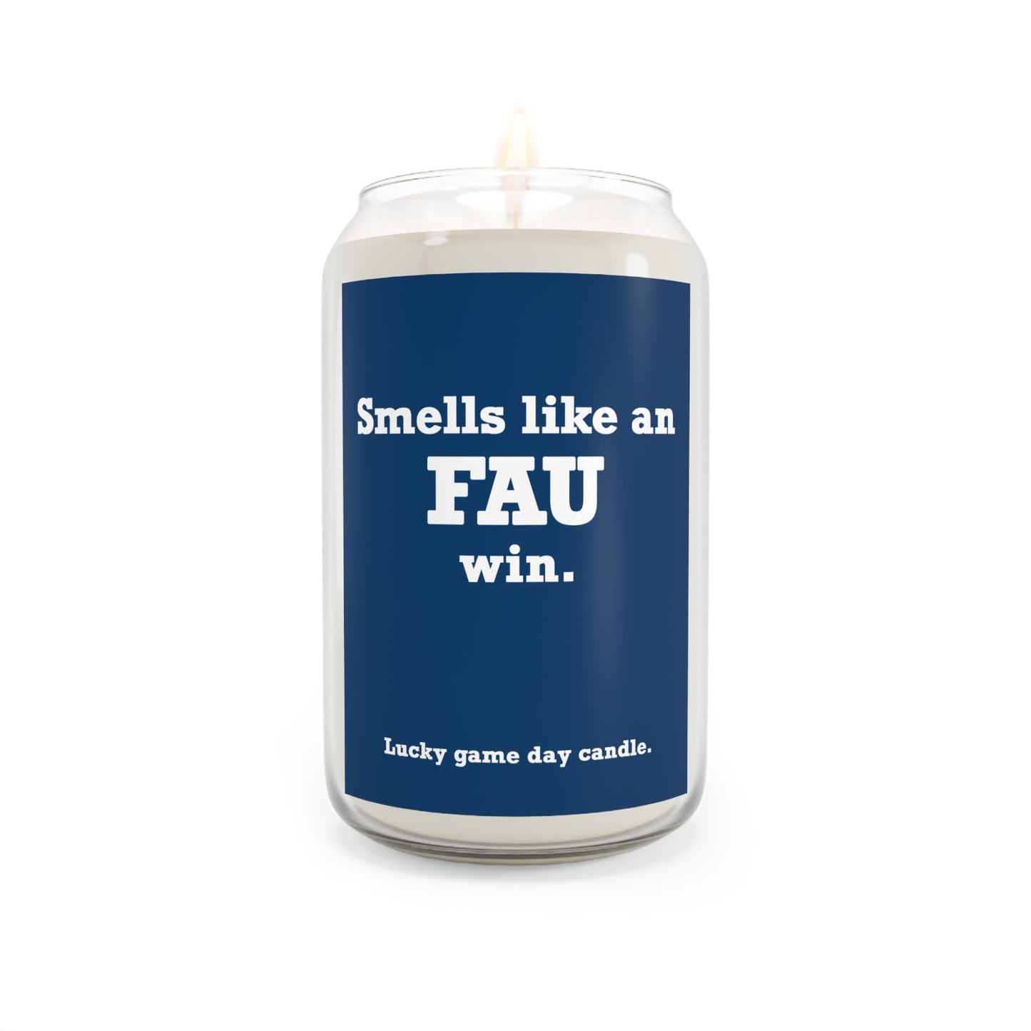 Florida Atlantic - "Smells like an FAU win" scented candle (13.75 oz)