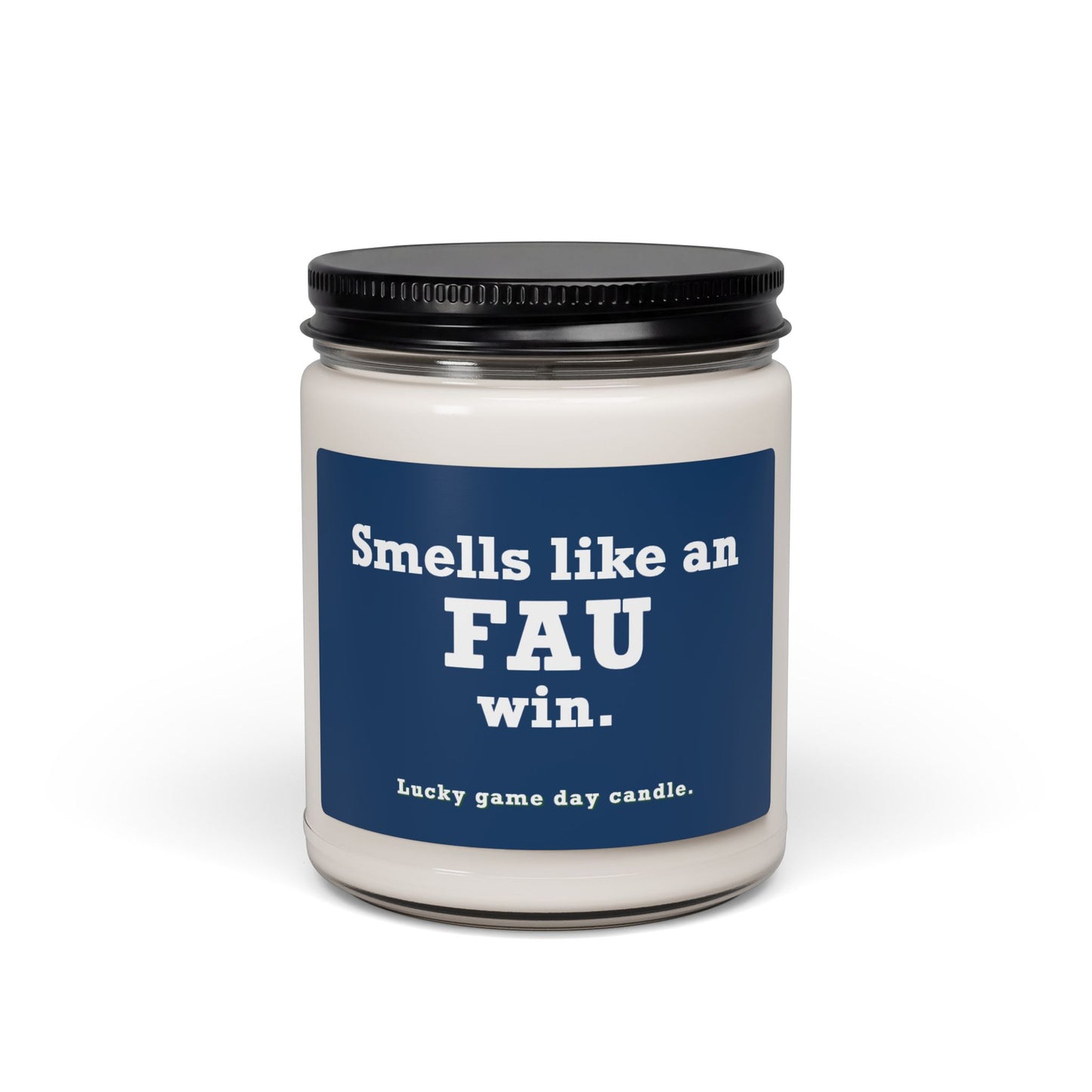 Florida Atlantic - "Smells like an FAU win" scented candle (9 oz)