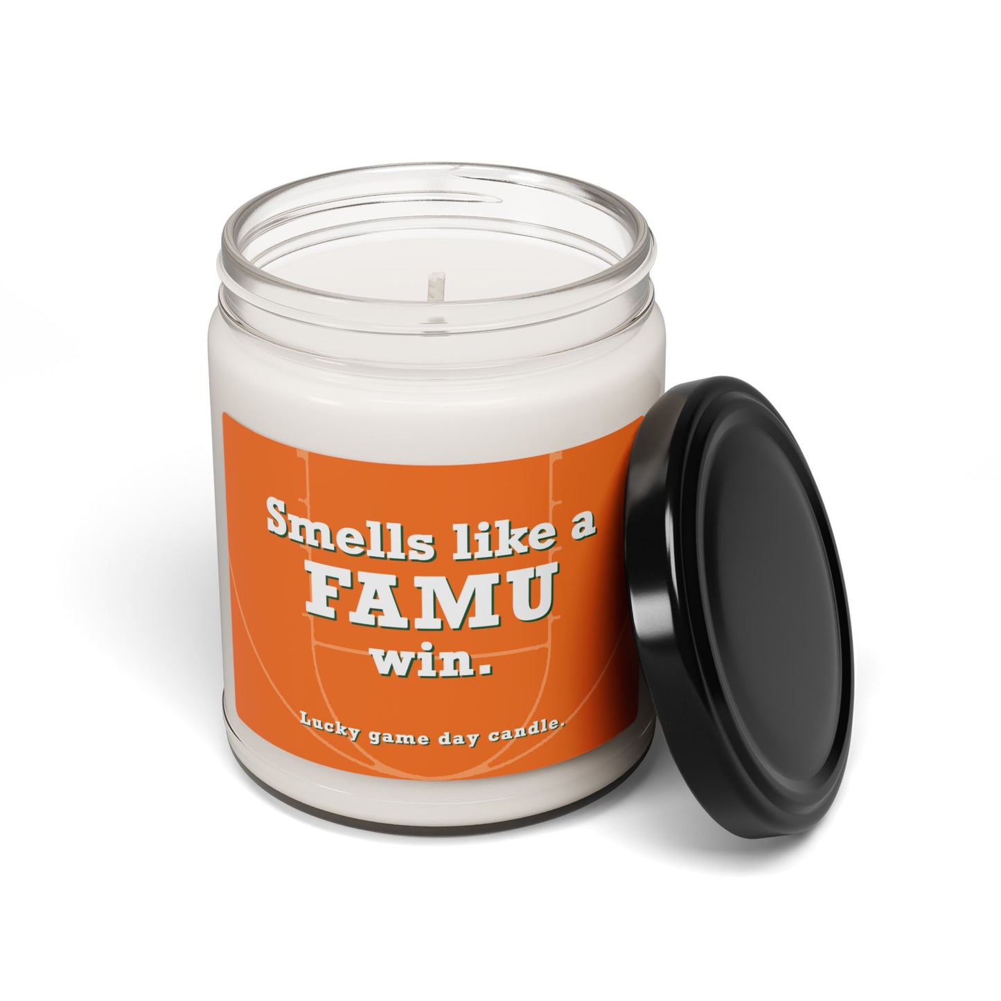 Florida A&M Basketball - "Smells like a FAMU win" scented candle (9 oz)