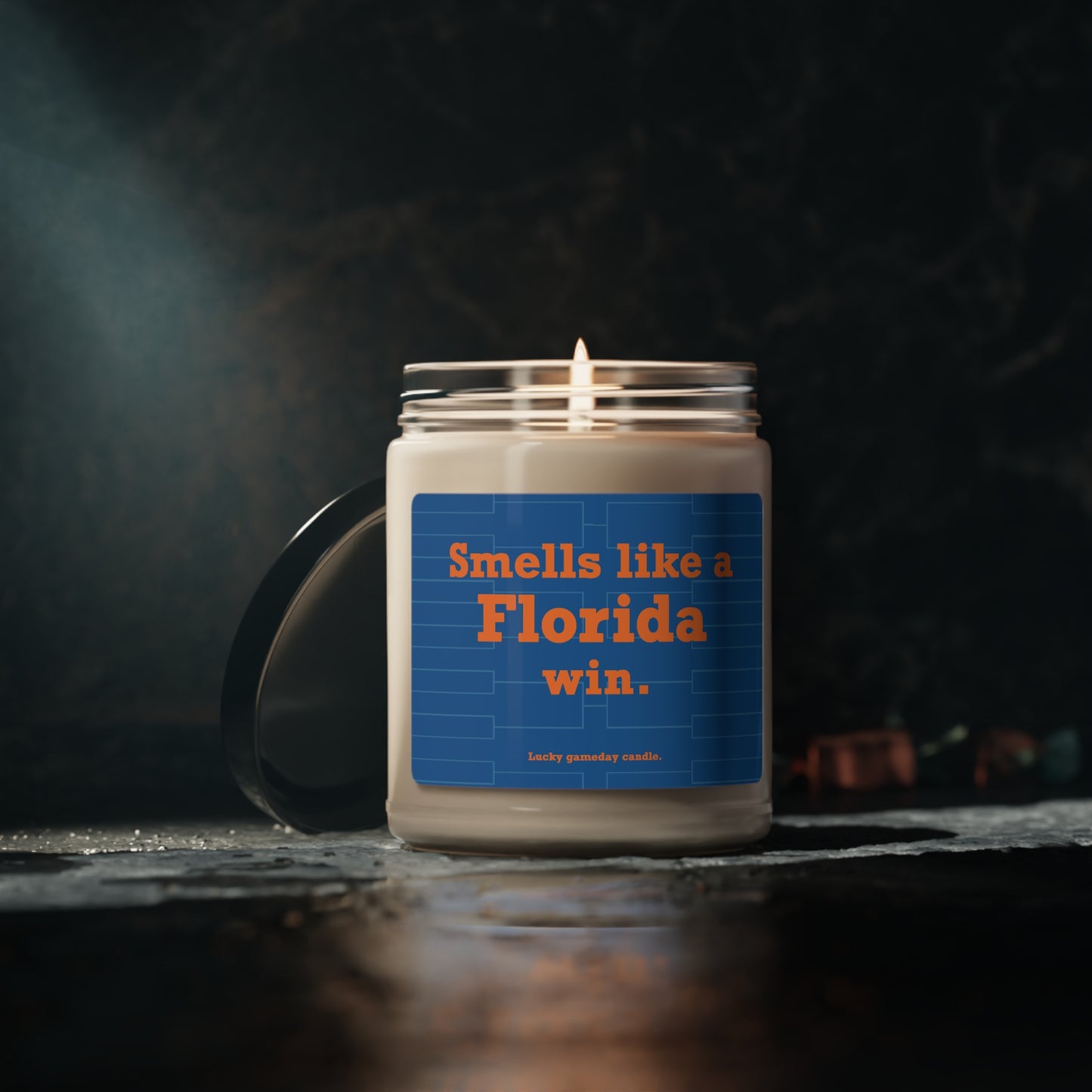 Florida Basketball - "Smells like a win" scented candle (9 oz)