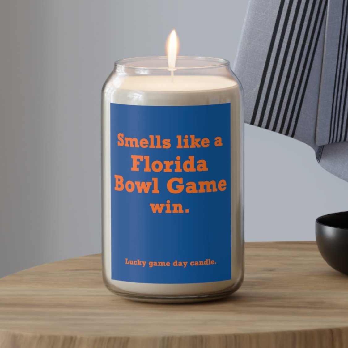 Florida Bowl Game - "Smells like a Florida Bowl Game win" scented candle (13.75 oz)