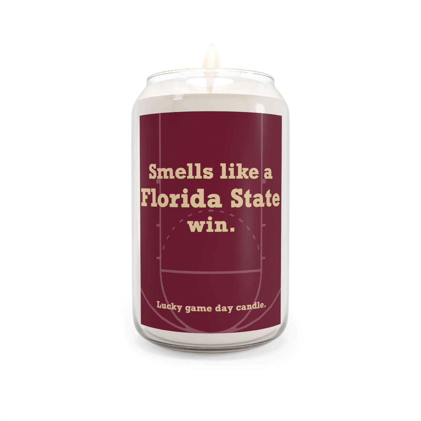 Florida State Basketball - "Smells like a Florida State win" scented candle (13.75 oz)