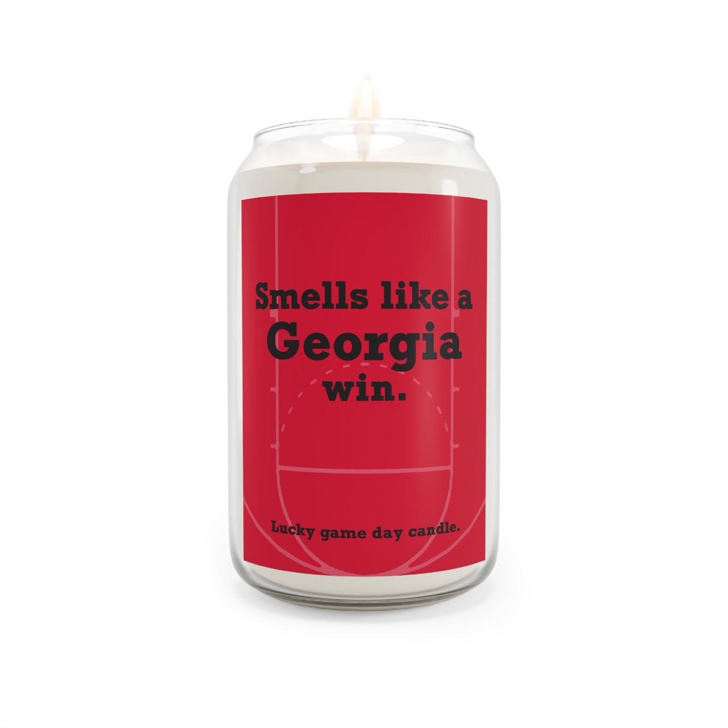 Georgia Basketball - "Smells like a Georgia win" scented candle (13.75 oz)