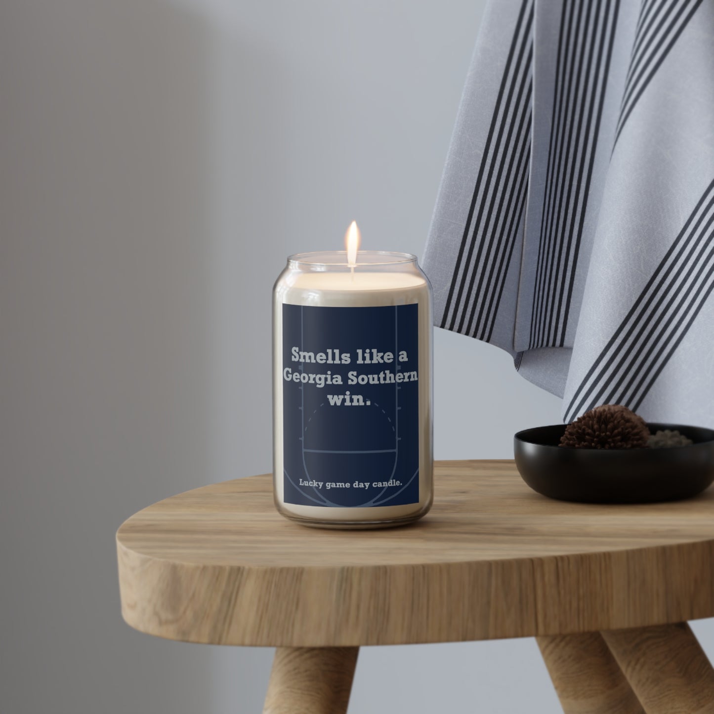 Georgia Southern Basketball - "Smells like a Georgia Southern win" scented candle (13.75 oz)