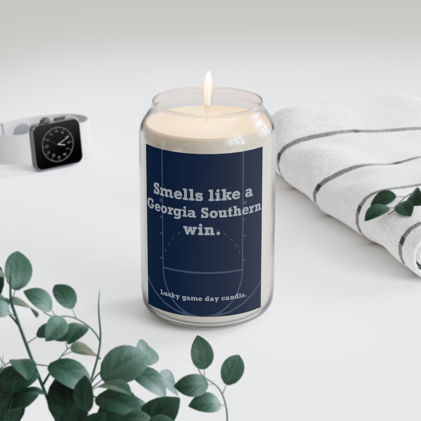 Georgia Southern Basketball - "Smells like a Georgia Southern win" scented candle (13.75 oz)