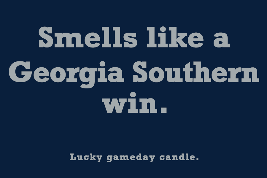 Georgia Southern - "Smells like a Georgia Southern win" scented candle (9 oz)