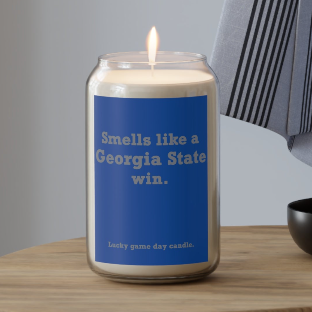 Georgia State - "Smells like a Georgia State win" scented candle (13.75 oz)