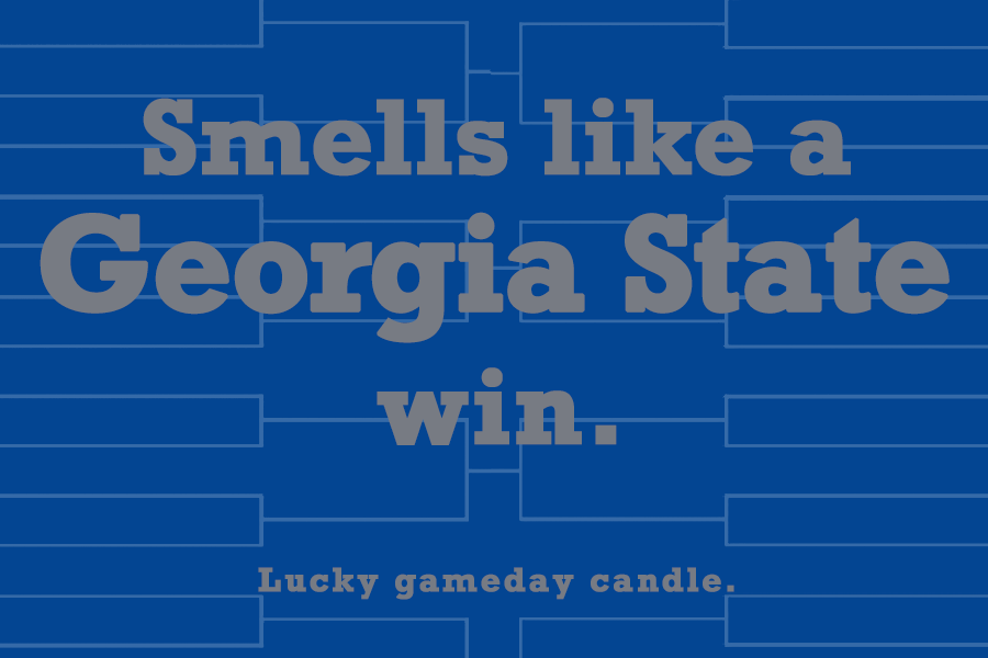 Georgia State Basketball - "Smells like a Georgia State win" scented candle (9 oz)