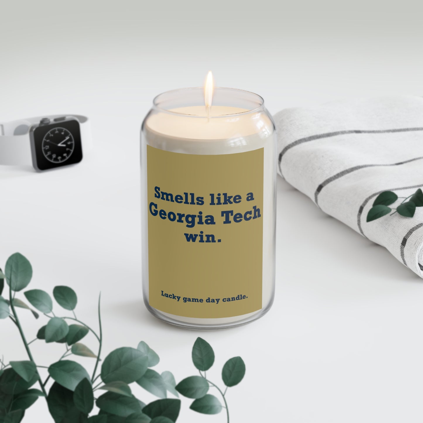 Georgia Tech - "Smells like a Georgia Tech win" scented candle (13.75 oz)