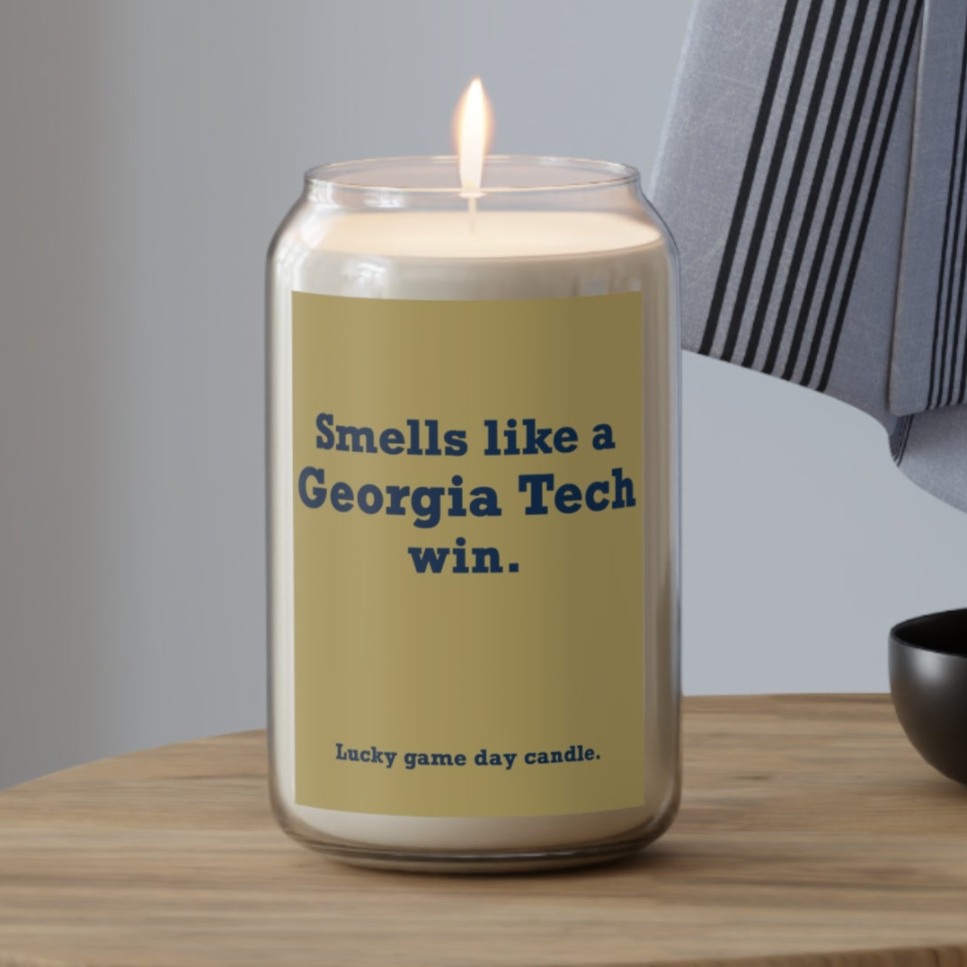 Georgia Tech - "Smells like a Georgia Tech win" scented candle (13.75 oz)