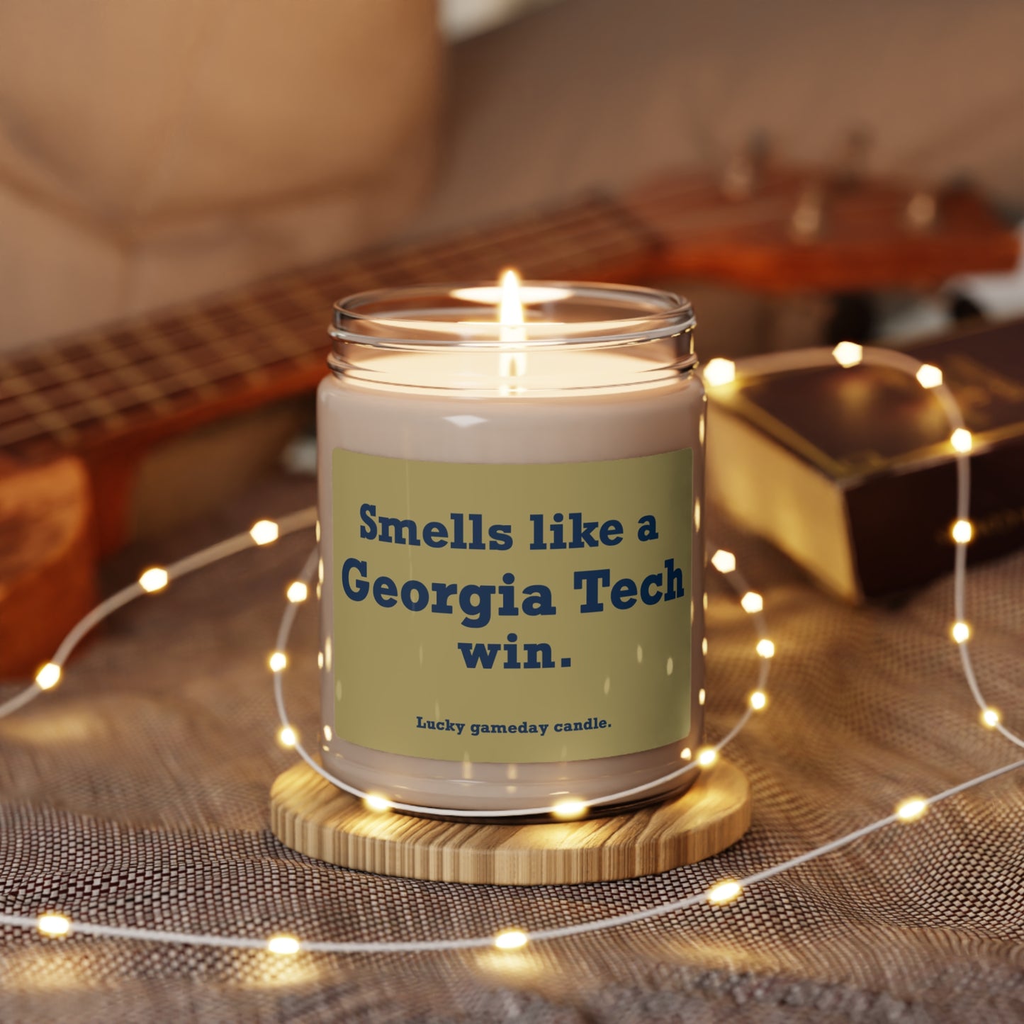 Georgia Tech - "Smells like a Georgia Tech win" scented candle (9 oz)