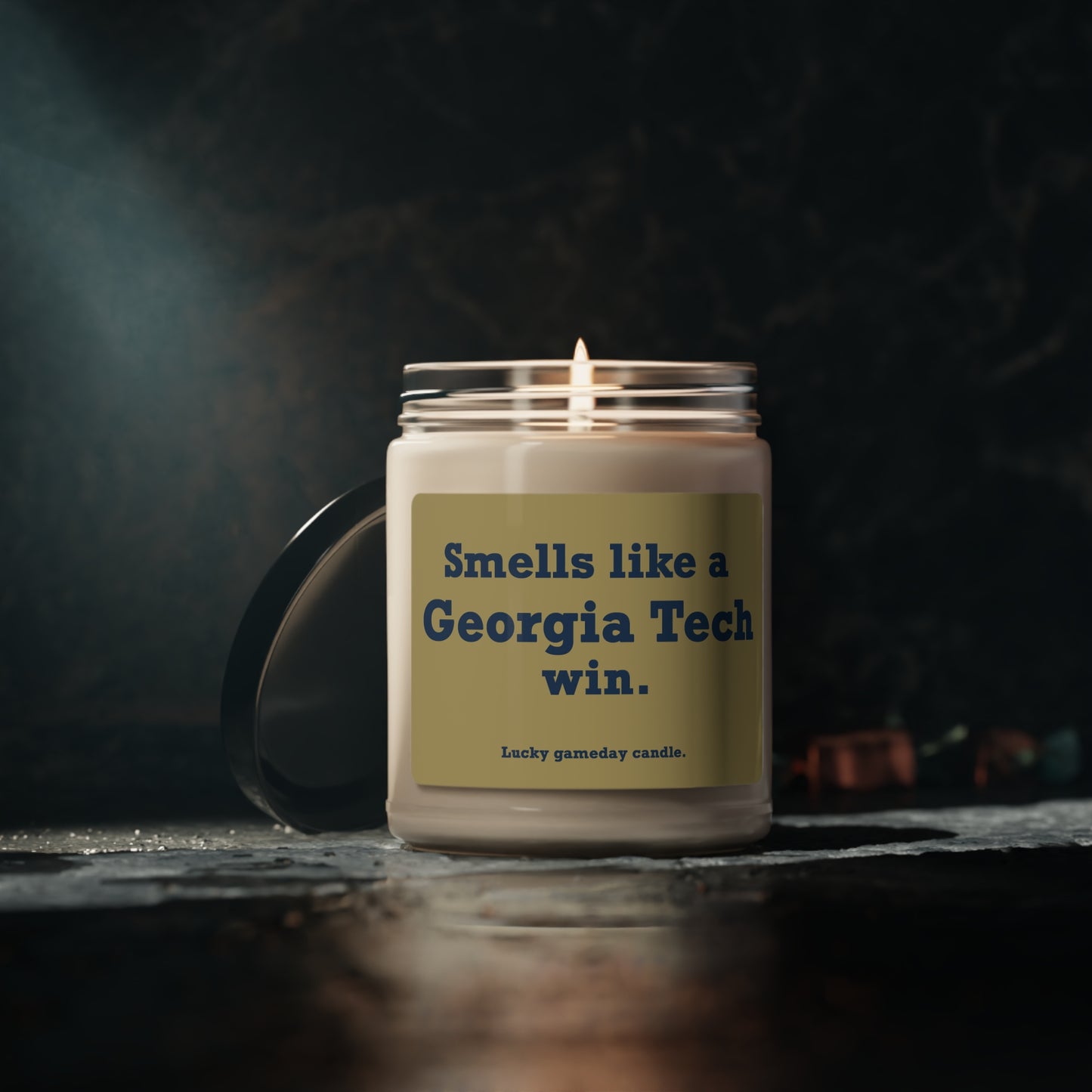 Georgia Tech - "Smells like a Georgia Tech win" scented candle (9 oz)