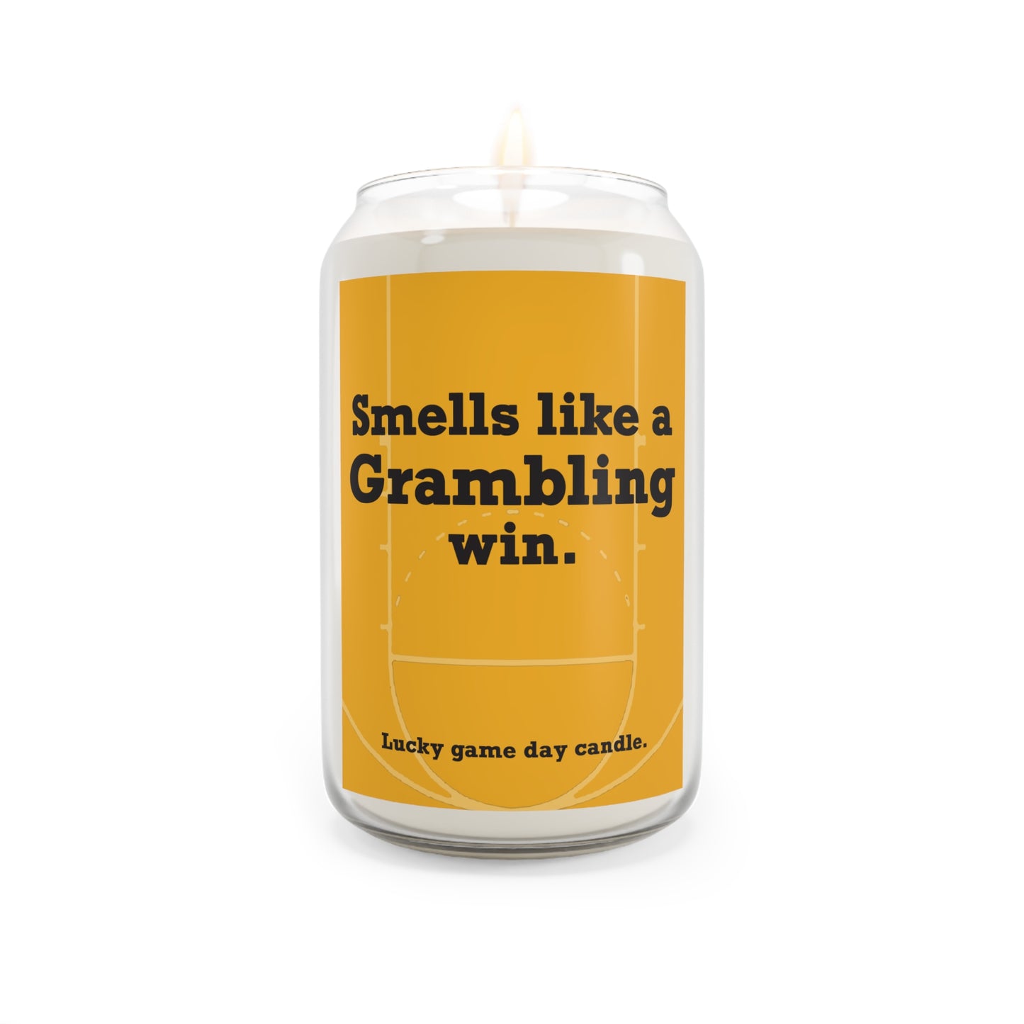 Grambling Basketball - "Smells like a Grambling win" scented candle (13.75 oz)