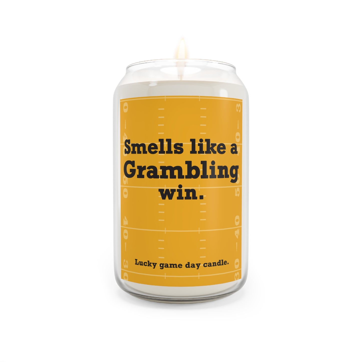 Grambling Football - "Smells like a Grambling win" scented candle (13.75 oz)