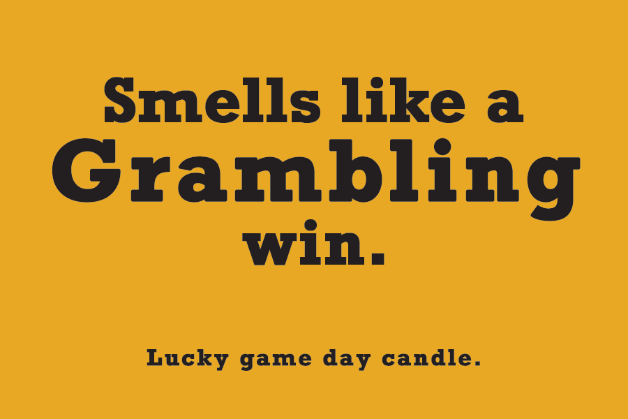 Grambling - "Smells like a Grambling win" scented candle (9 oz)