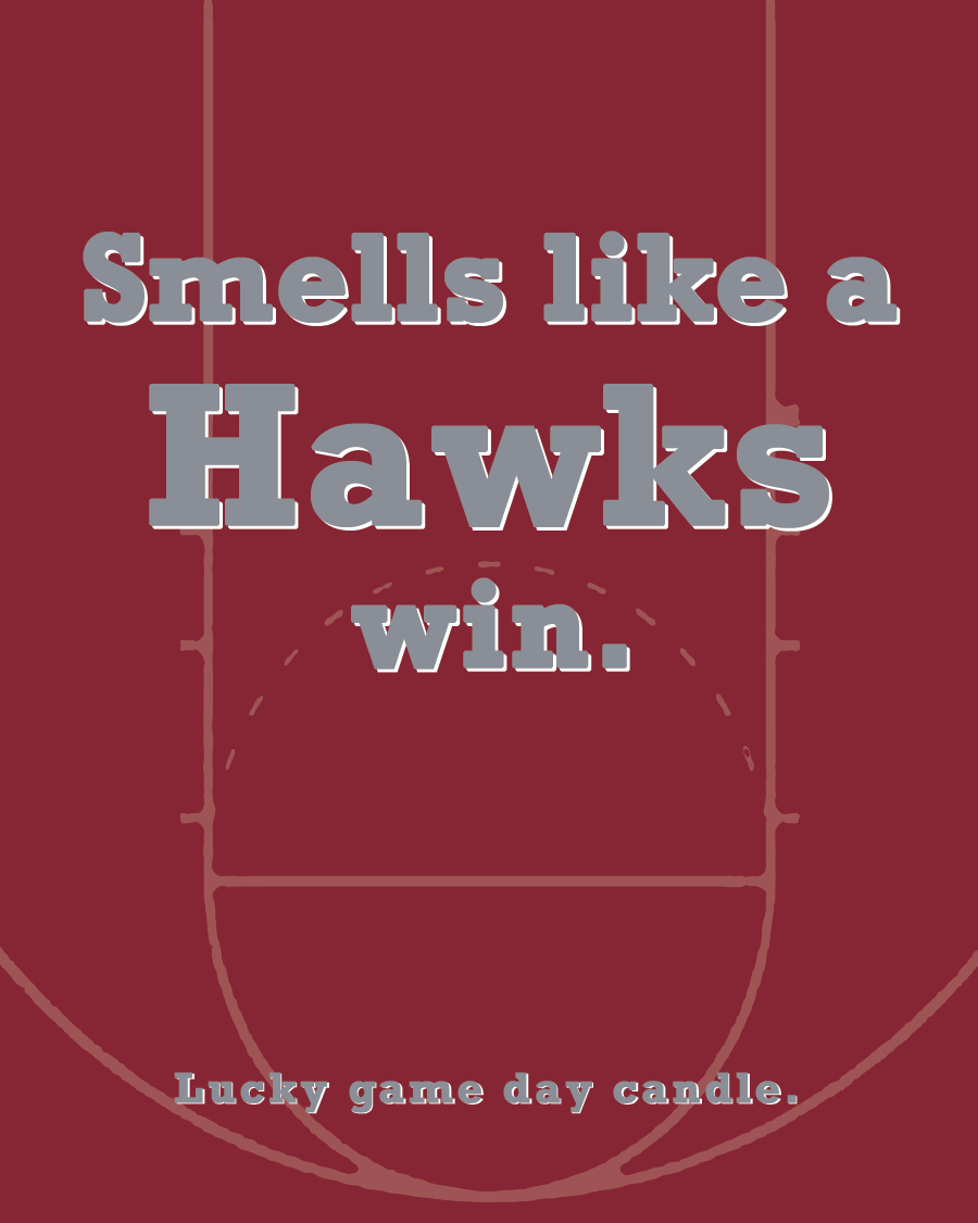 Maryland Eastern Shore Basketball - Smells Like a Hawks Win (13.75 oz) scented candle