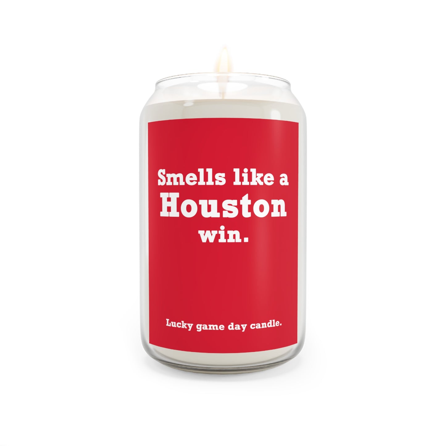 Houston - "Smells like a Houston win" scented candle (13.75 oz)