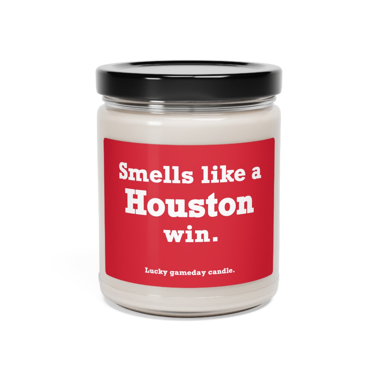 Houston - "Smells like a Houston win" scented candle (9 oz)