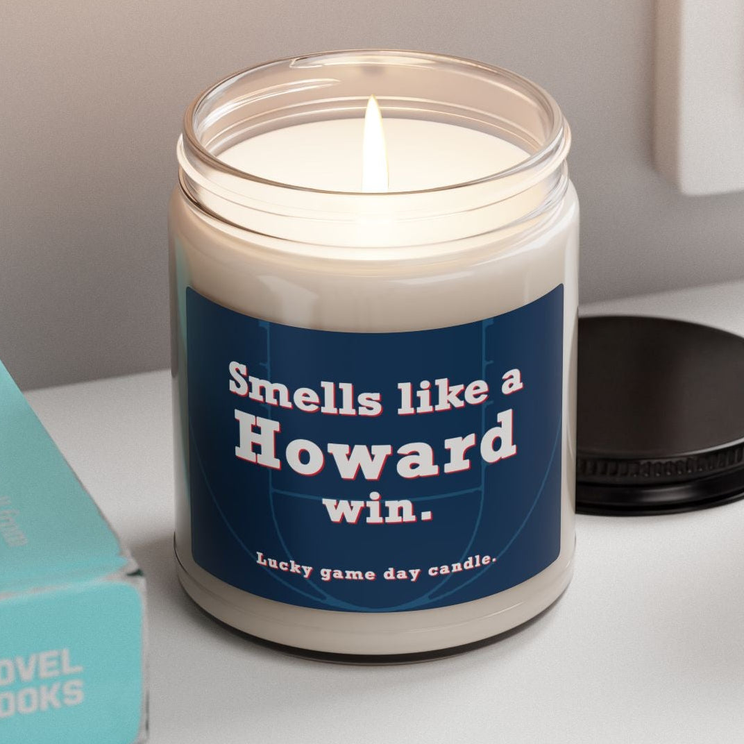 Howard Basketball - Smells Like a Howard Win (9 oz) scented candle