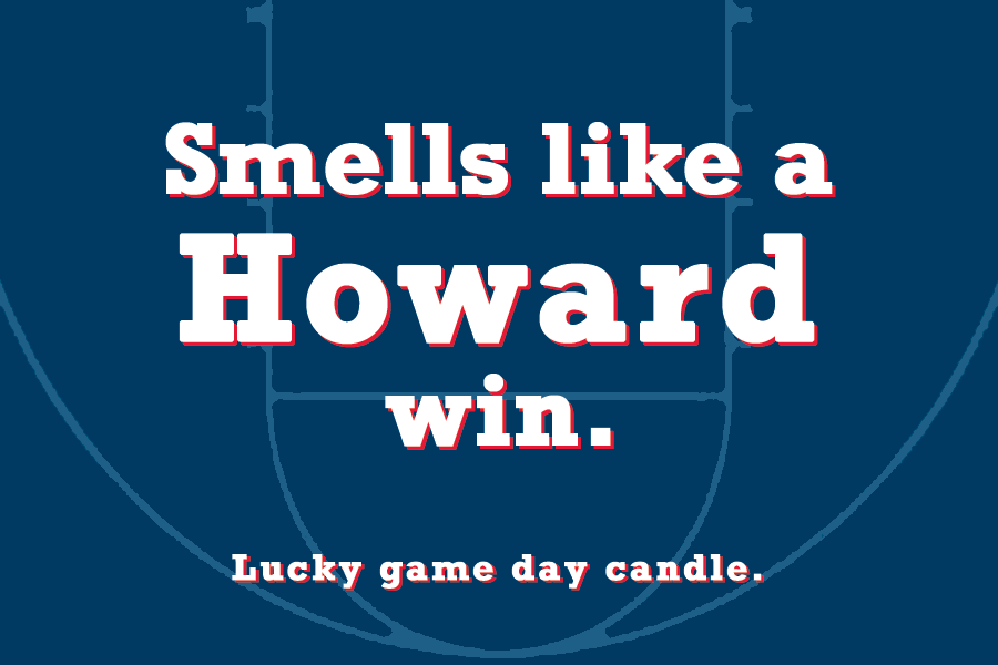 Howard Basketball - Smells Like a Howard Win (9 oz) scented candle