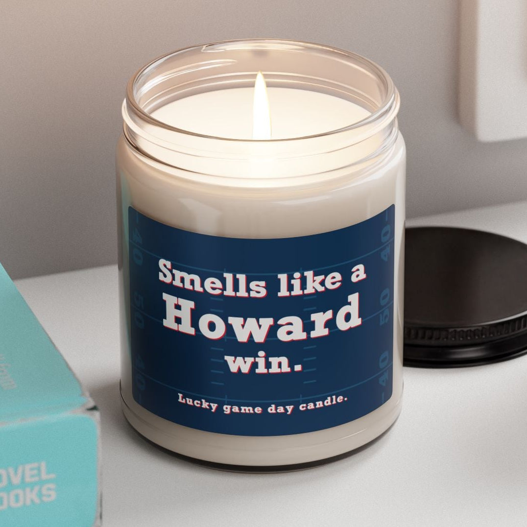 Howard Football - Smells Like a Howard Win (9 oz) scented candle