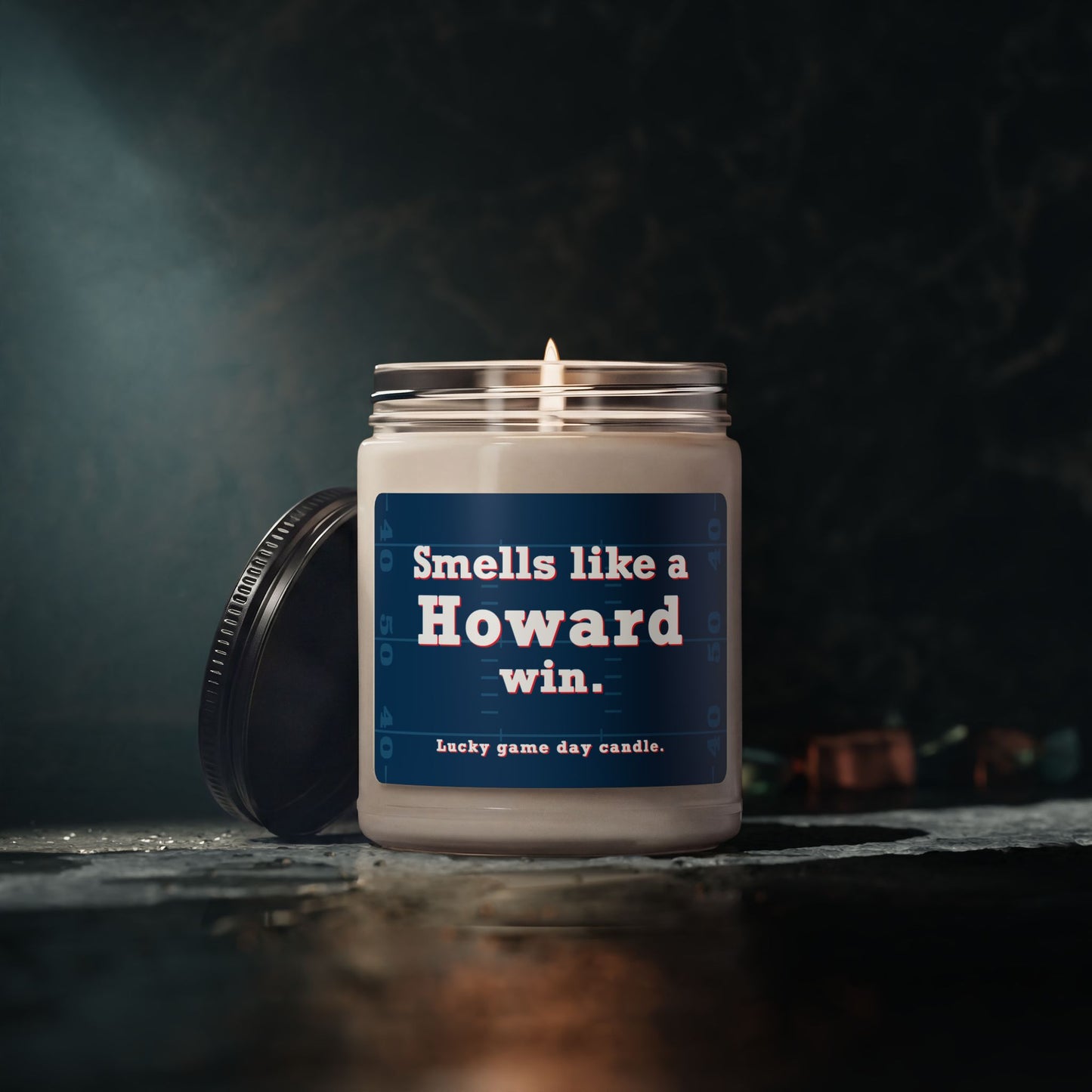 Howard Football - Smells Like a Howard Win (9 oz) scented candle