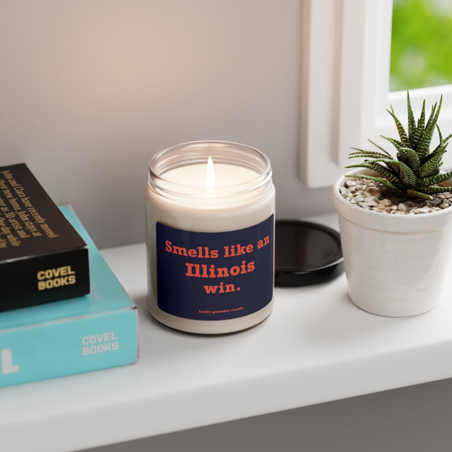 Illinois - "Smells Like an Illinois Win" scented candle (9 oz)