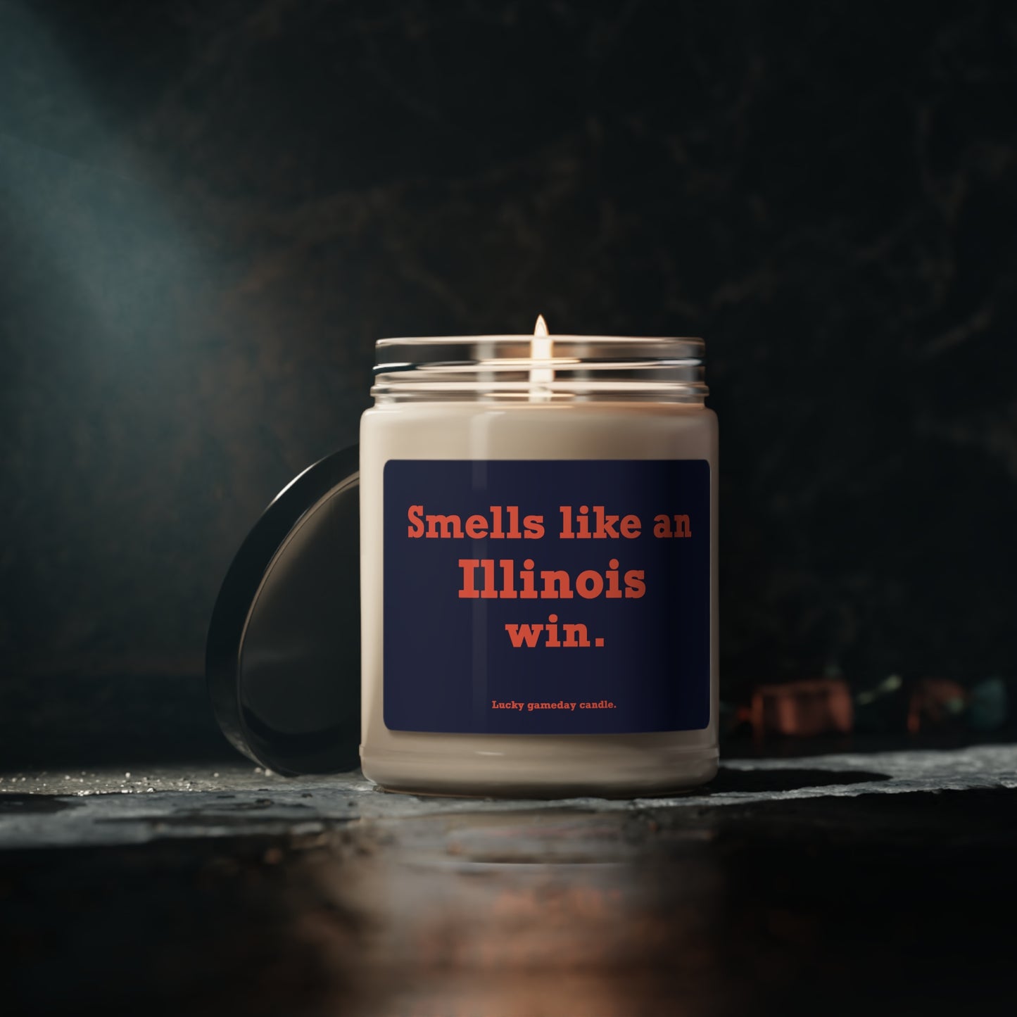 Illinois - "Smells Like an Illinois Win" scented candle (9 oz)