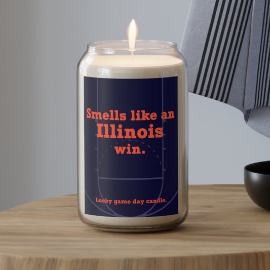 Illinois Basketball - "Smells like an Illinois win" scented candle (13.75)