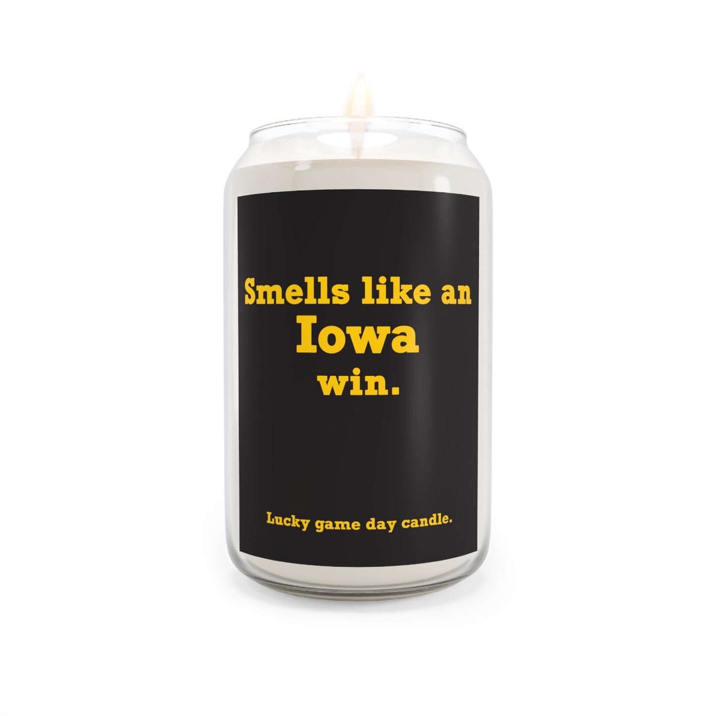 Iowa - "Smells Like an Iowa Win" scented candle (13.75 oz)