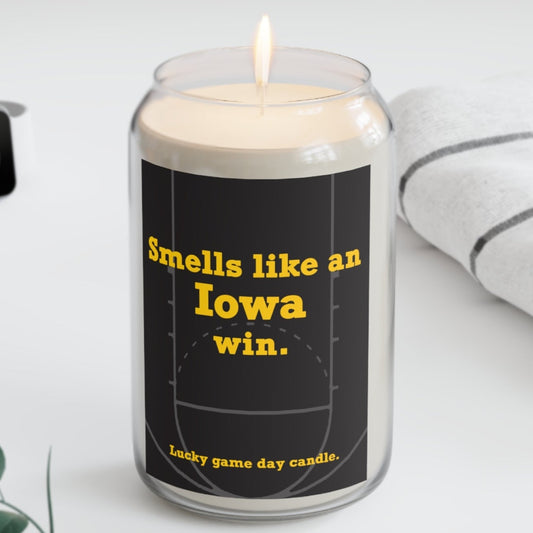 Iowa Basketball - "Smells Like an Iowa Win" scented candle (13.75 oz)