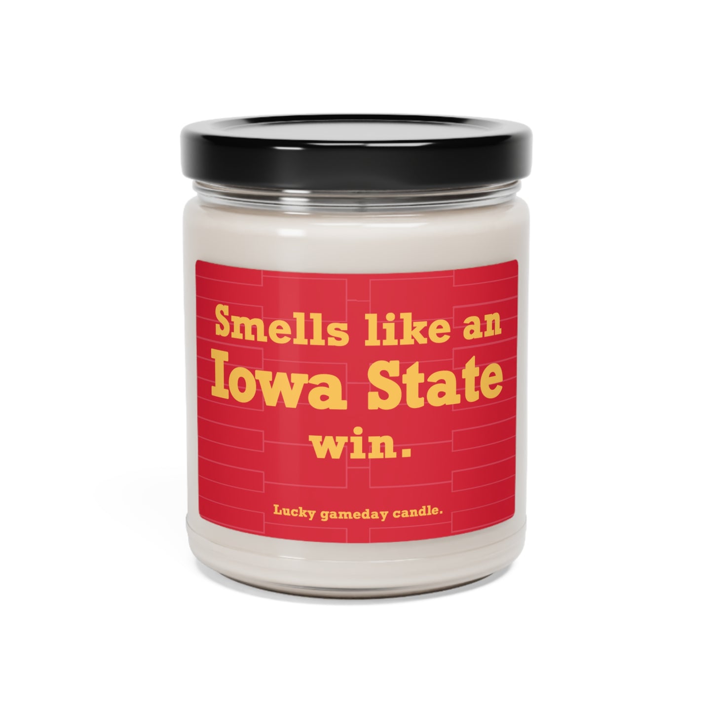 Iowa State Basketball - "Smells like an Iowa State win" scented candle (9 oz)