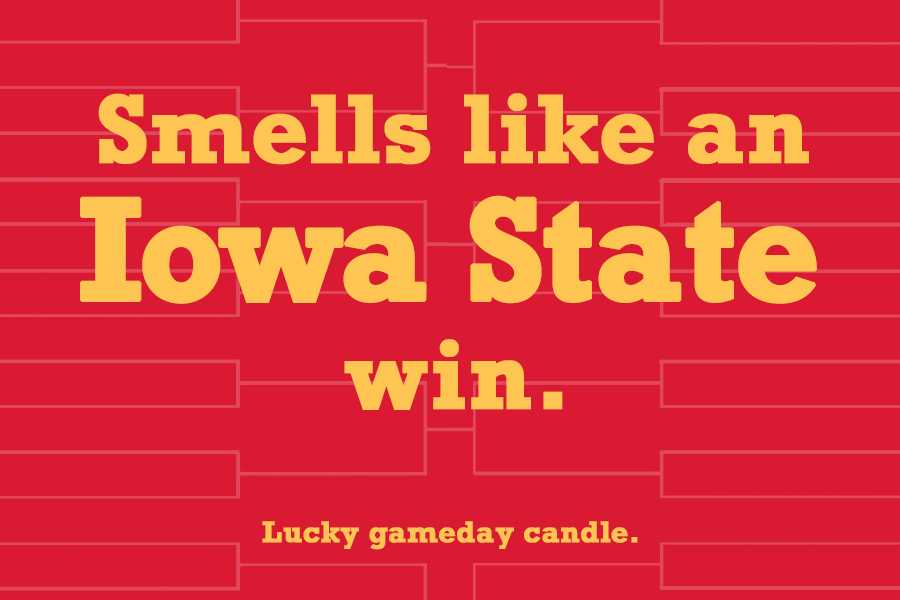 Iowa State Basketball - "Smells like an Iowa State win" scented candle (9 oz)