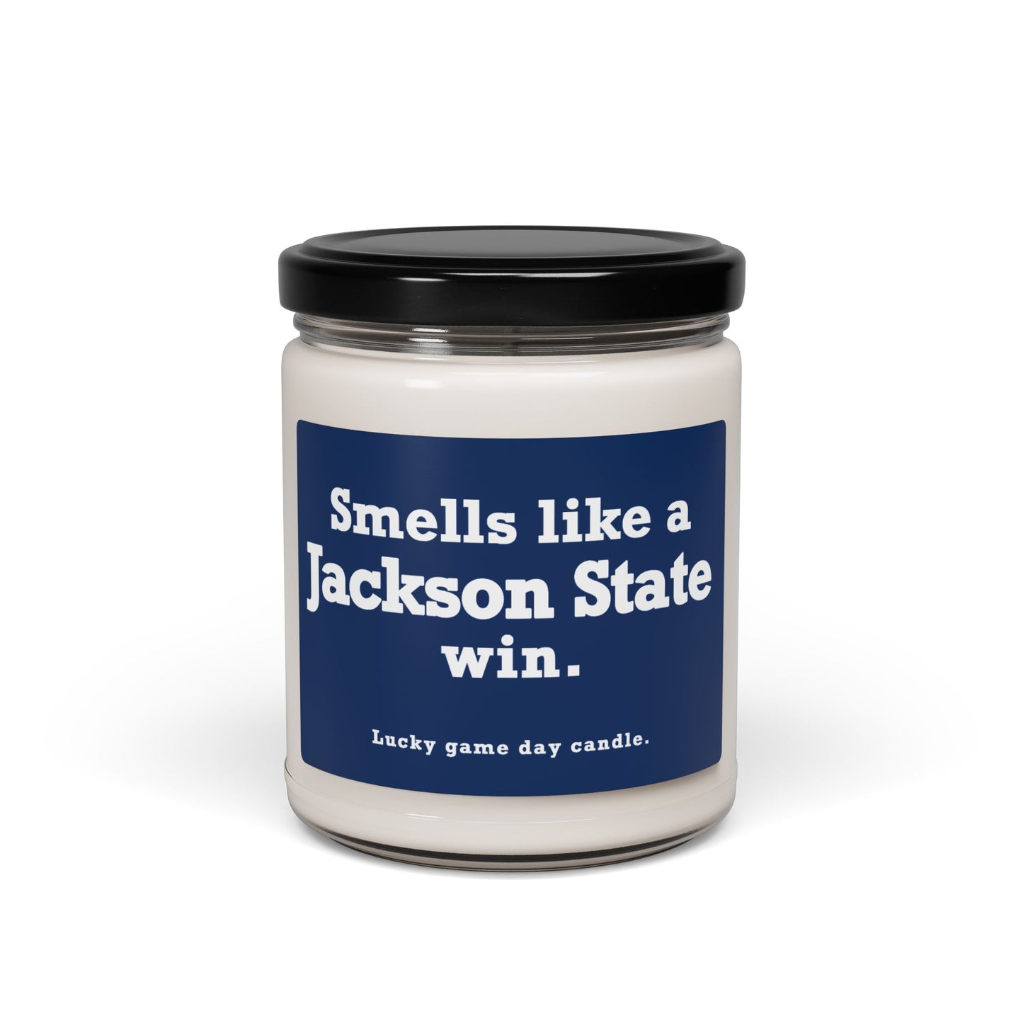 Jackson State - "Smells like a Jackson State win" scented candle (9 oz)