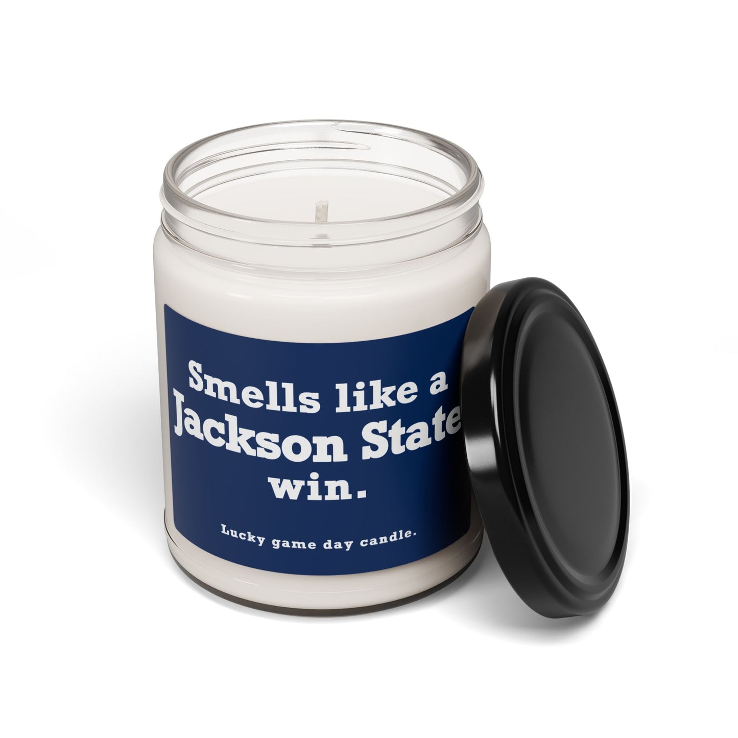 Jackson State - "Smells like a Jackson State win" scented candle (9 oz)