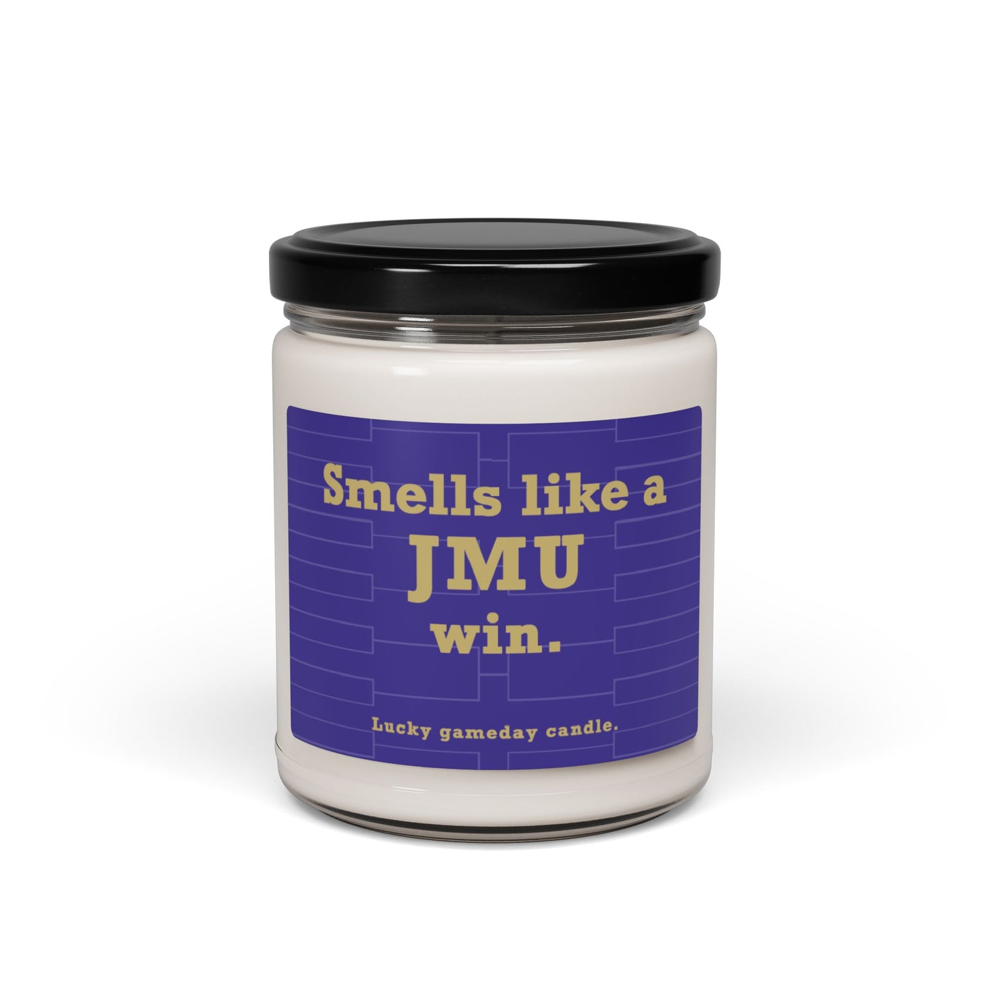 James Madison Basketball - "Smells like a JMU win" scented candle (9 oz)