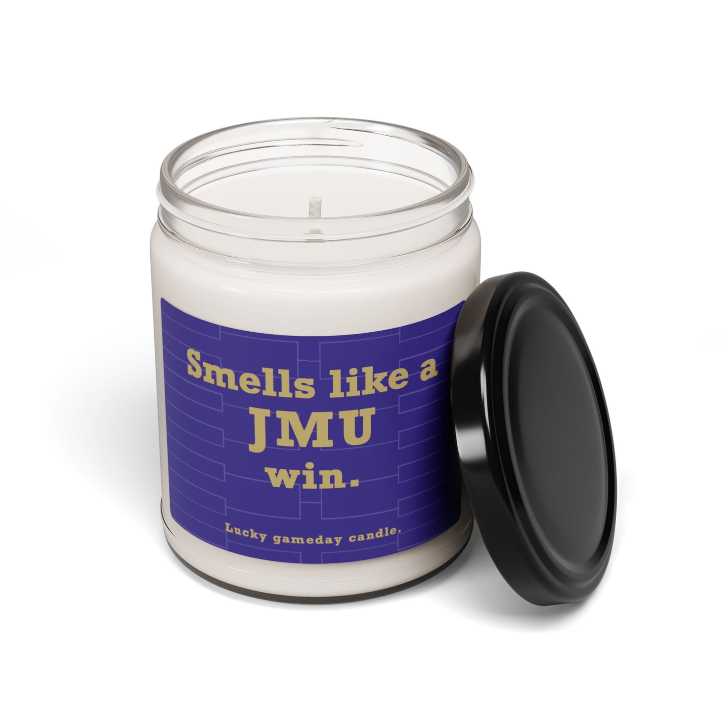 James Madison Basketball - "Smells like a JMU win" scented candle (9 oz)