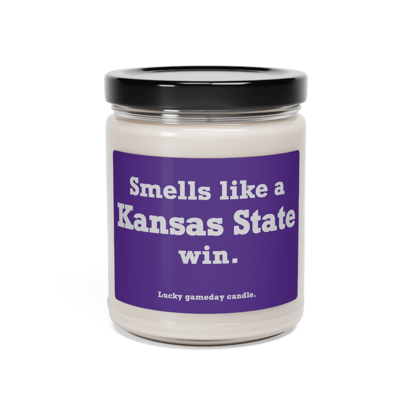 Kansas State - "Smells like a Kansas State win" scented candle (9 oz)