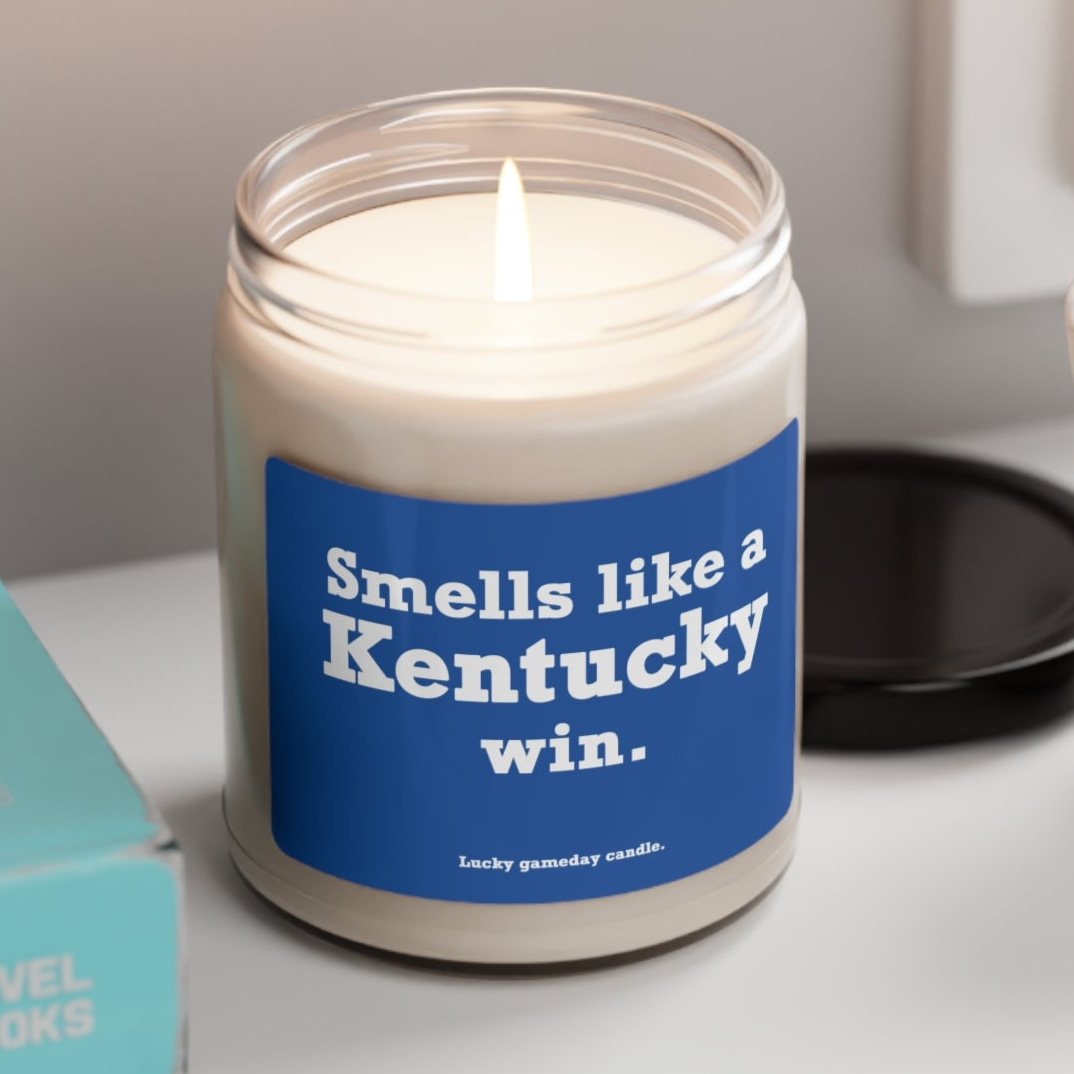 Kentucky - "Smells like a Kentucky win" scented candle (9 oz)