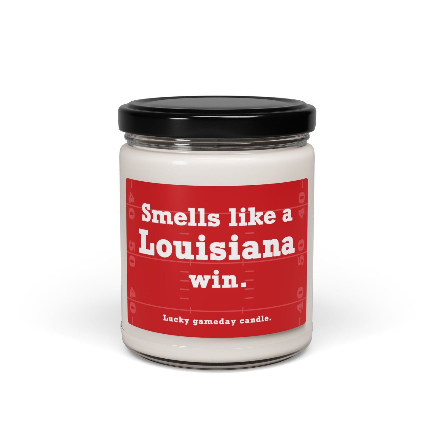 Louisiana Football - "Smells like a Louisiana win" scented candle (9 oz)