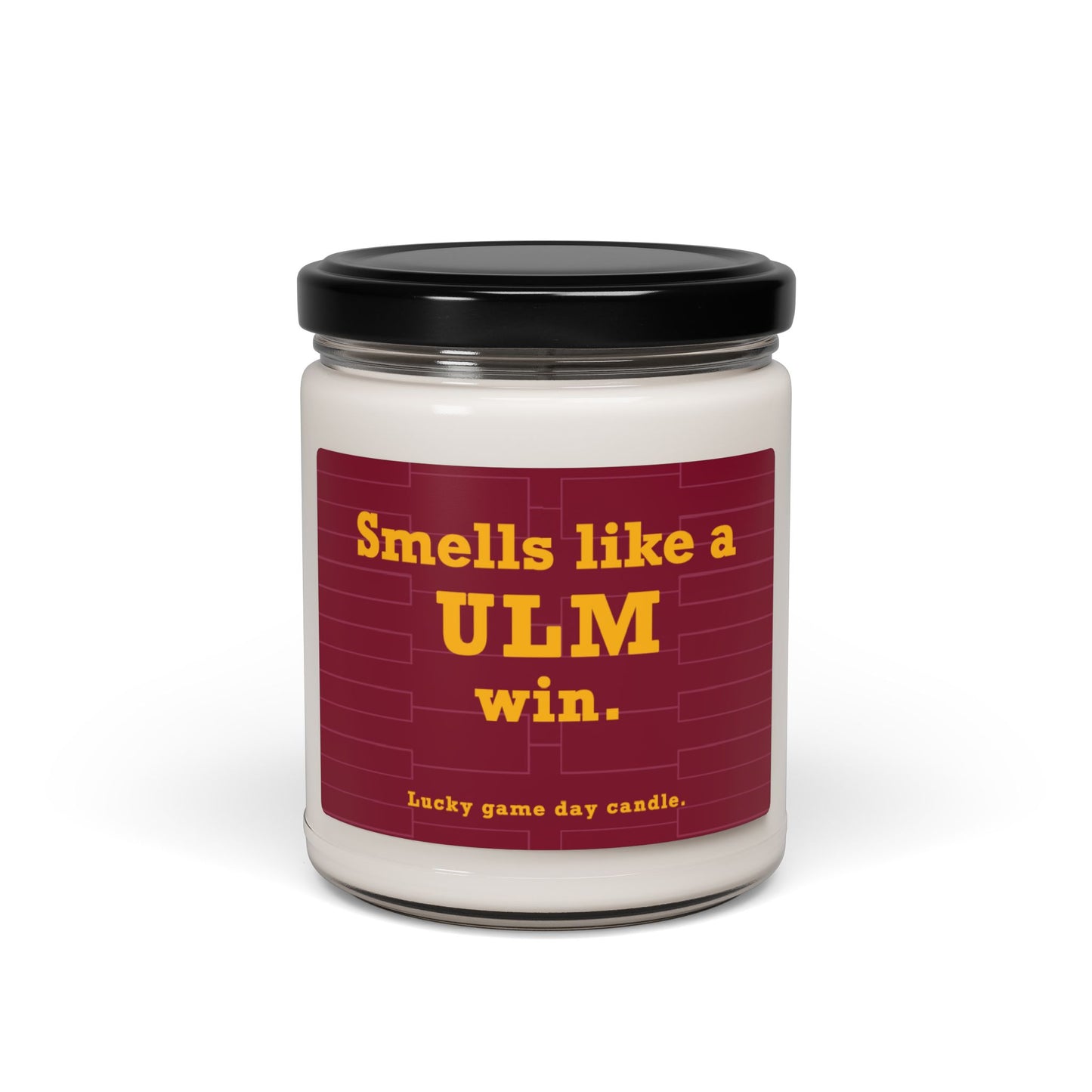 Louisiana Monroe Basketball - "Smells like a ULM win" scented candle (9 oz)