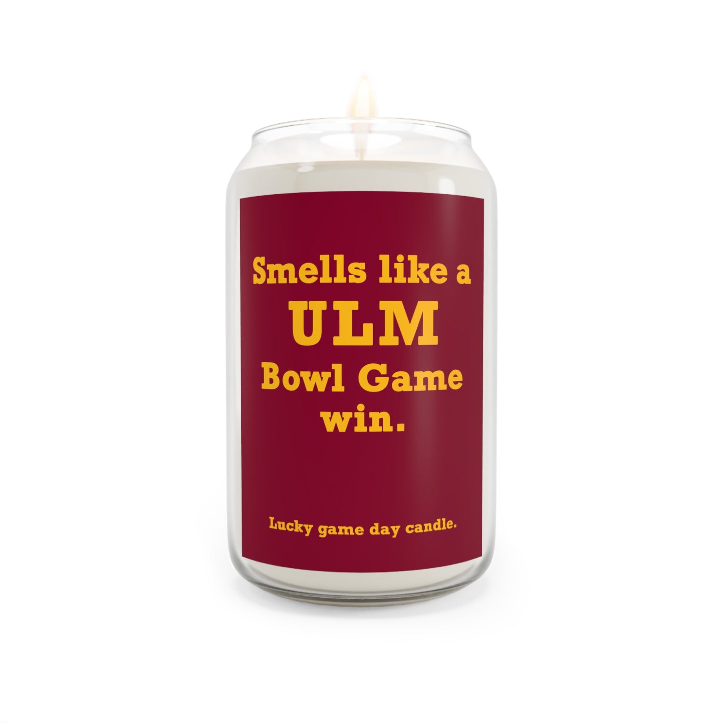 Louisiana Monroe Bowl Game - "Smells like a ULM Bowl Game win" scented candle (13.75 oz)