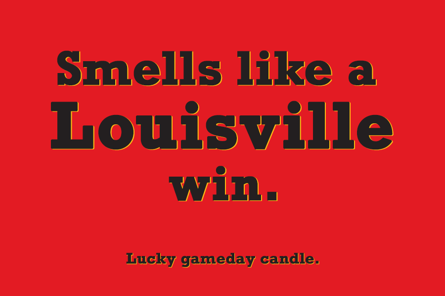 Louisville - "Smells like a Louisville win" scented candle (9 oz)