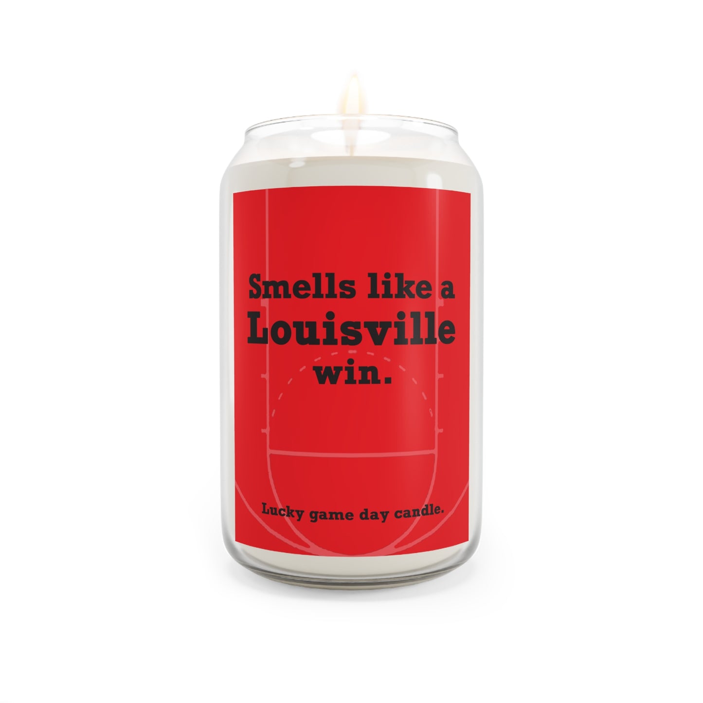 Louisville Basketball - "Smells like a Louisville win" scented candle (13.75 oz)