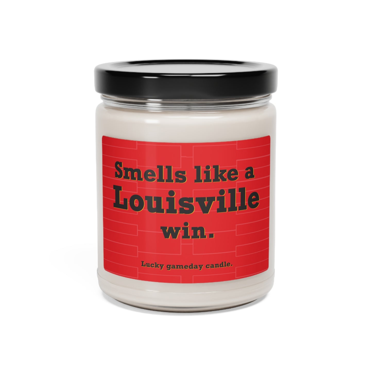 Louisville Basketball - "Smells like a Louisville win" scented candle (9 oz)